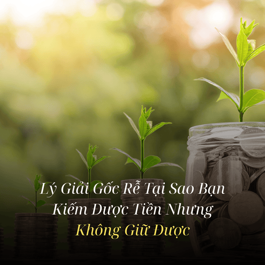 Dấu Ấn Linh Hồn Với Tiền Bạc: Lý Giải Gốc Rễ Tại Sao Bạn Kiếm Được Tiền Nhưng Không Giữ Được
