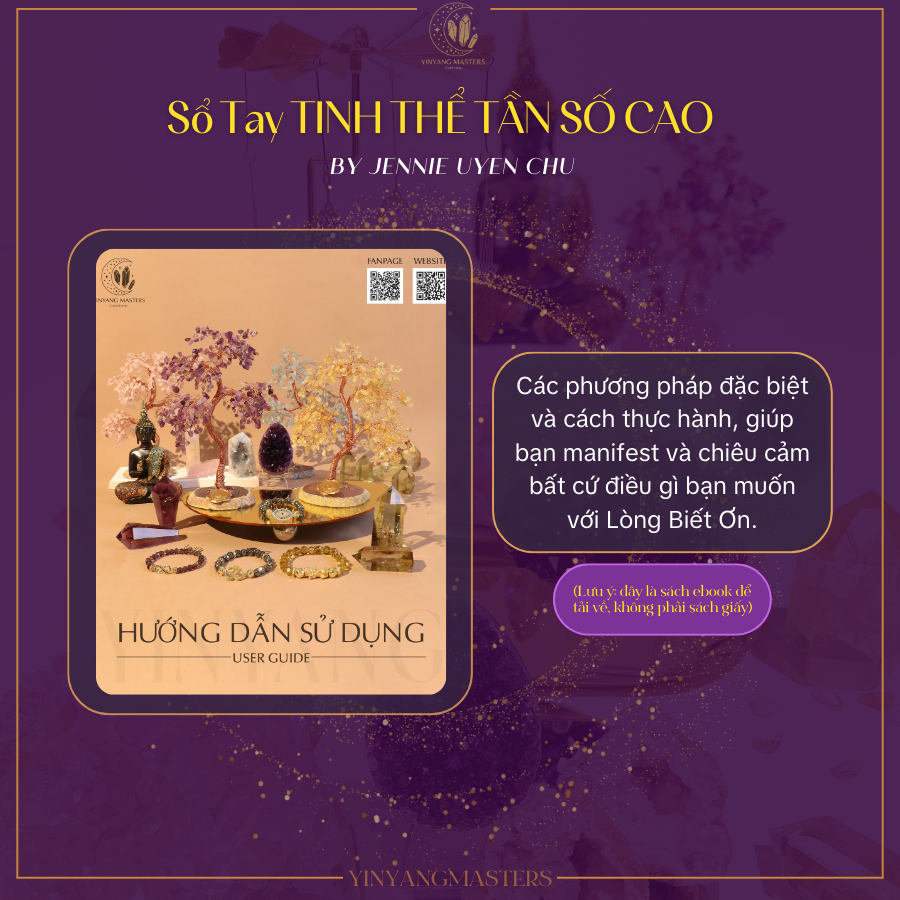 Sổ Tay TINH THỂ TẦN SỐ CAO By JENNIE UYEN CHU