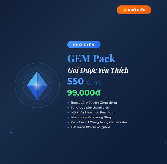 Gem Pack Gói Được Yêu Thích Nhất - 550 Gems - Popular