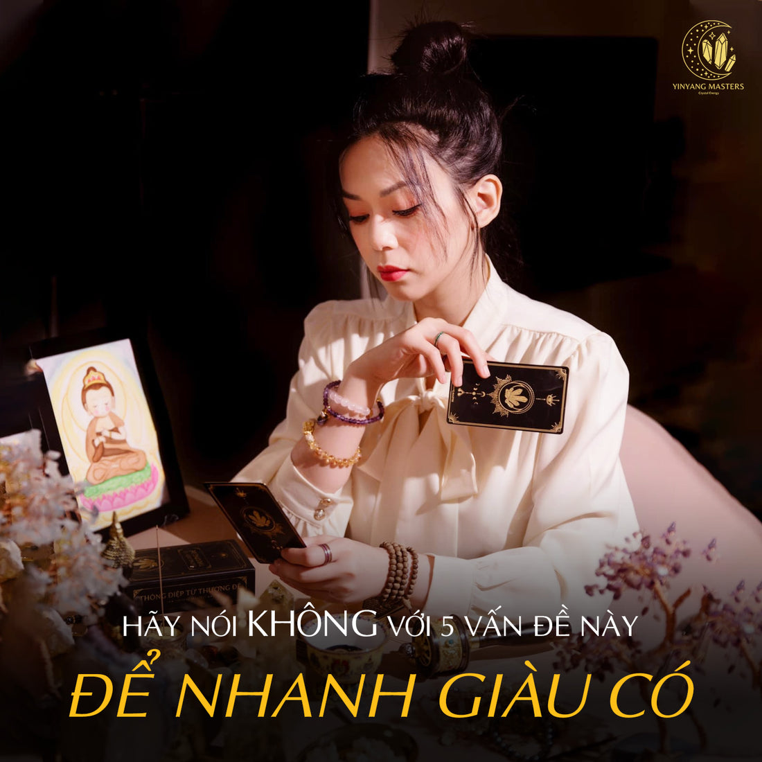 Jennie uyen chu yinyang masters đá thạch anh năng lượng luật hấp dẫn