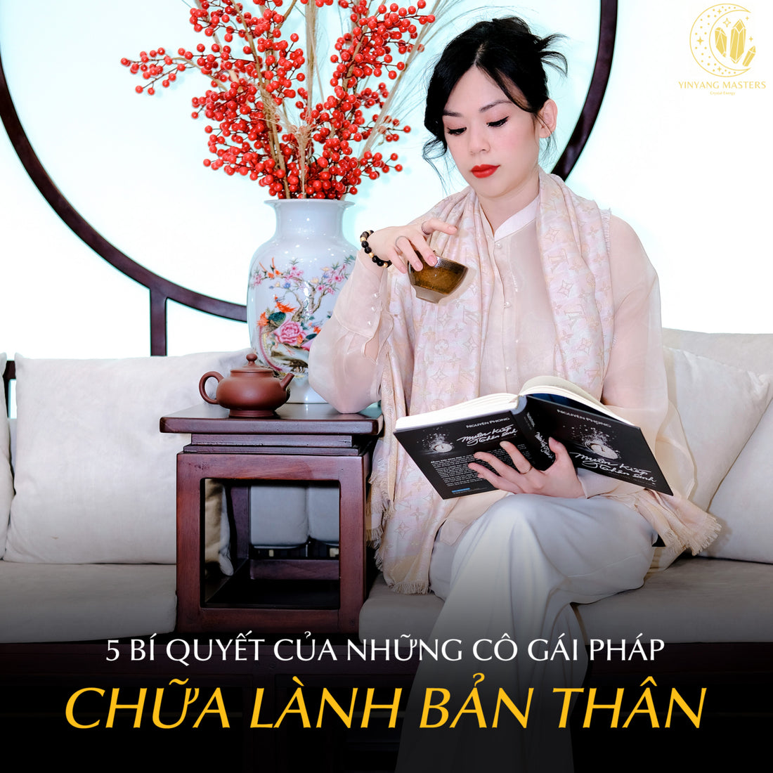 Jennie uyen chu yinyang masters đá thạch anh năng lượng luật hấp dẫn