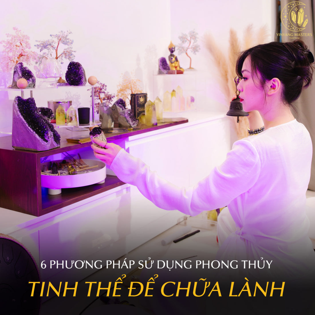 Jennie uyen chu yinyang masters đá thạch anh năng lượng luật hấp dẫn