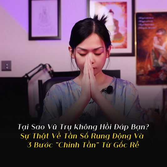 Tại Sao Vũ Trụ Không Hồi Đáp Bạn? Sự Thật Về Tần Số Rung Động Và 3 Bước "Chỉnh Tần" Từ Gốc Rễ
