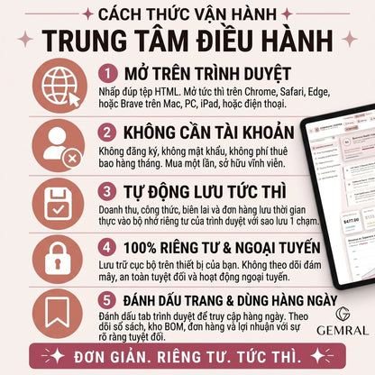 Công Cụ Quản Lý Doanh Nghiệp Nhỏ - Sổ Sách, Kế Toán, Kho Nguyên Liệu, Đơn Hàng & Hóa Đơn | Quản Lý Sản Xuất Định Giá Bán