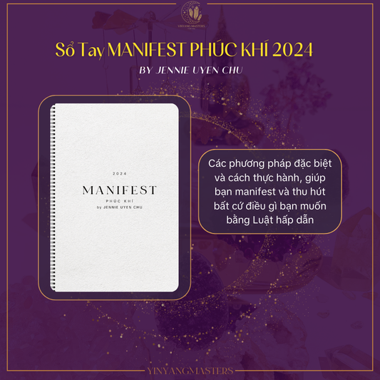 Sổ Tay MANIFEST PHÚC KHÍ 2024 [ebook] BY JENNIE UYEN CHU