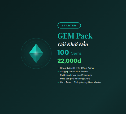 Gem Pack Gói khởi đầu - 100 Gems - Starter