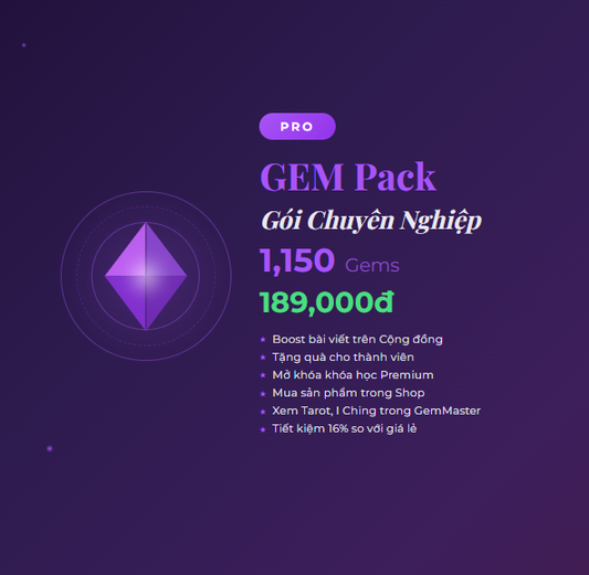 Gem Pack Gói Chuyên Nghiệp - 1.150 Gems - Pro