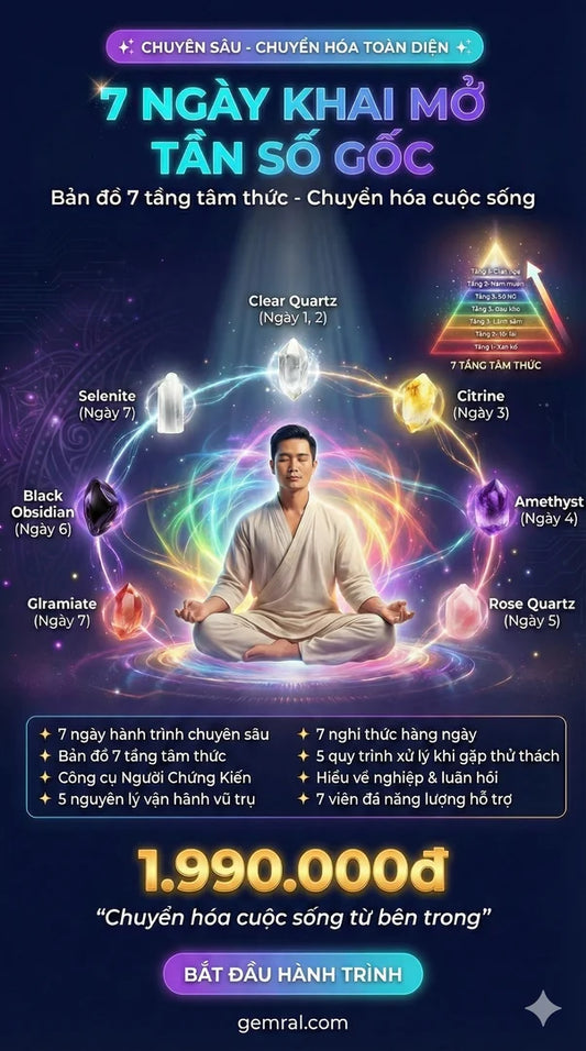 Khóa học 7 NGÀY KHAI MỞ TẦN SỐ GỐC