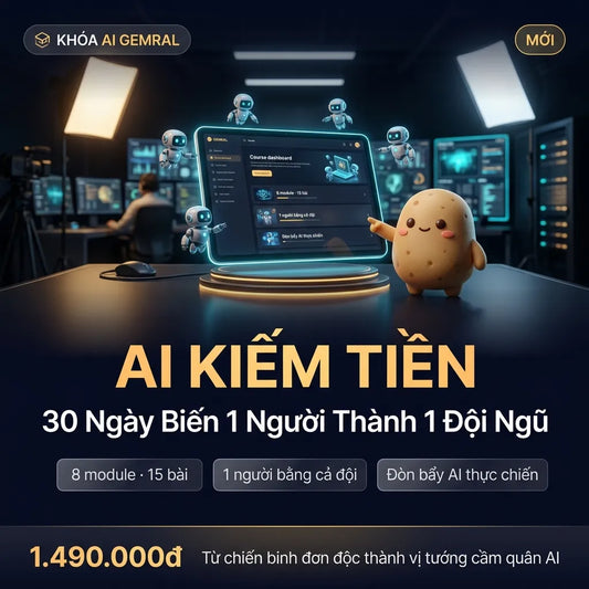 AI Kiếm Tiền — infographic