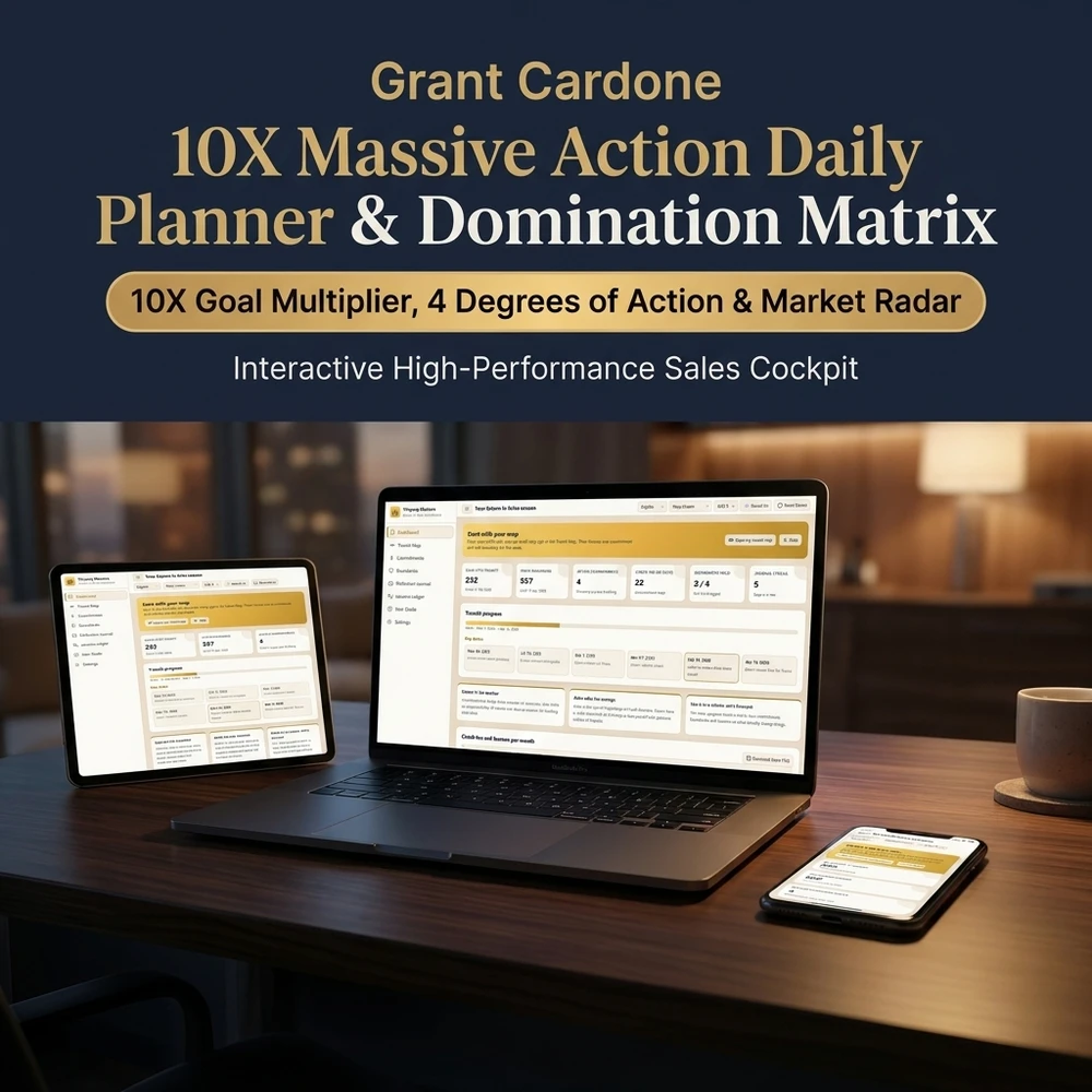 The 10X Rule Grant Cardone Massive Action and Goal Setting Guide