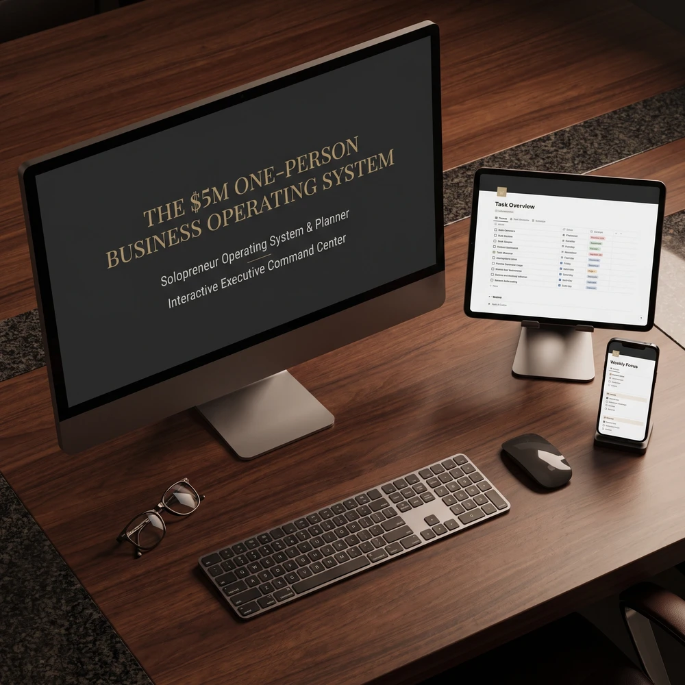 Justin Welsh Solopreneur Operating System: The Complete Architecture & Playbook