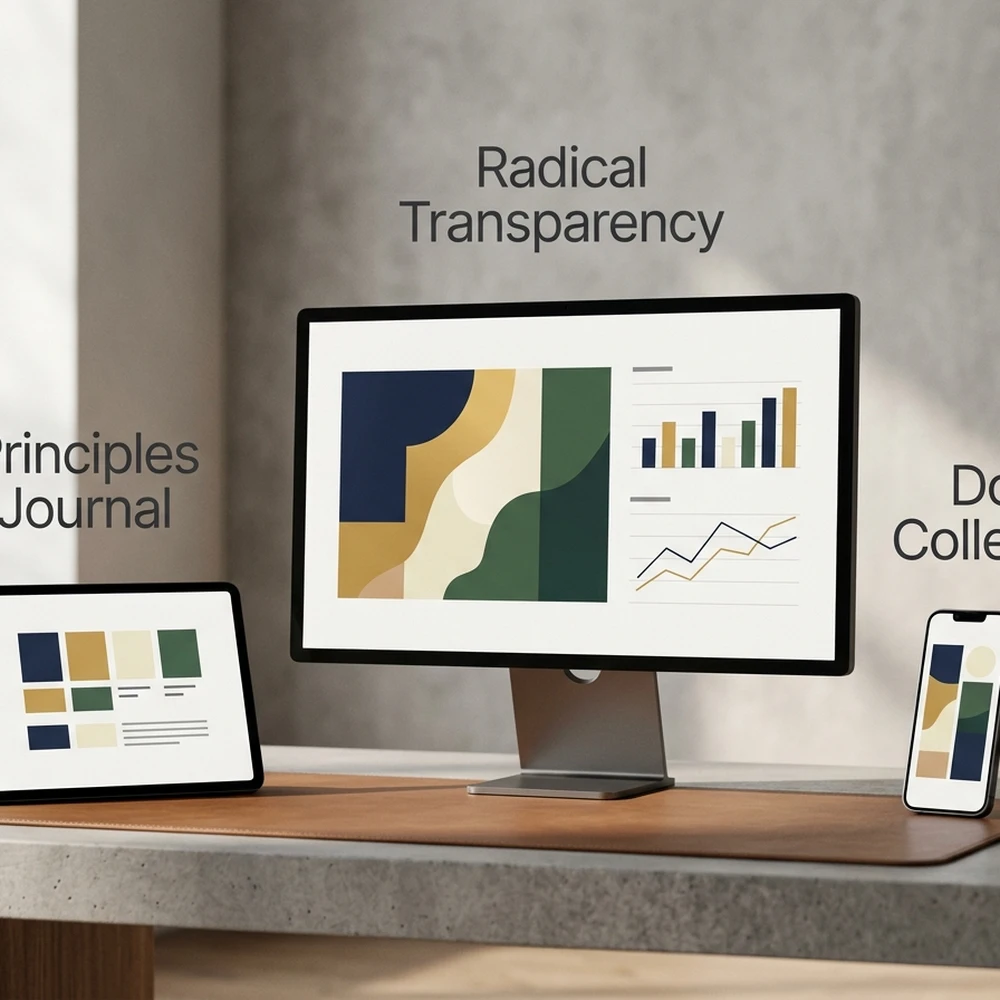 Ray Dalio Principles Radical Transparency and Dot Collector Decision Matrix