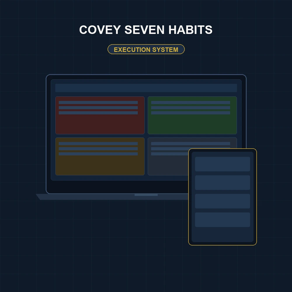 The 7 Habits of Highly Effective People Maturity Continuum and Time Management Matrix