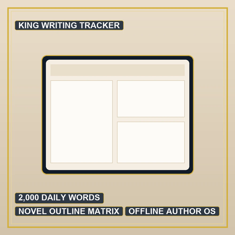 Stephen King On Writing: 2,000 Words Daily Discipline Guide